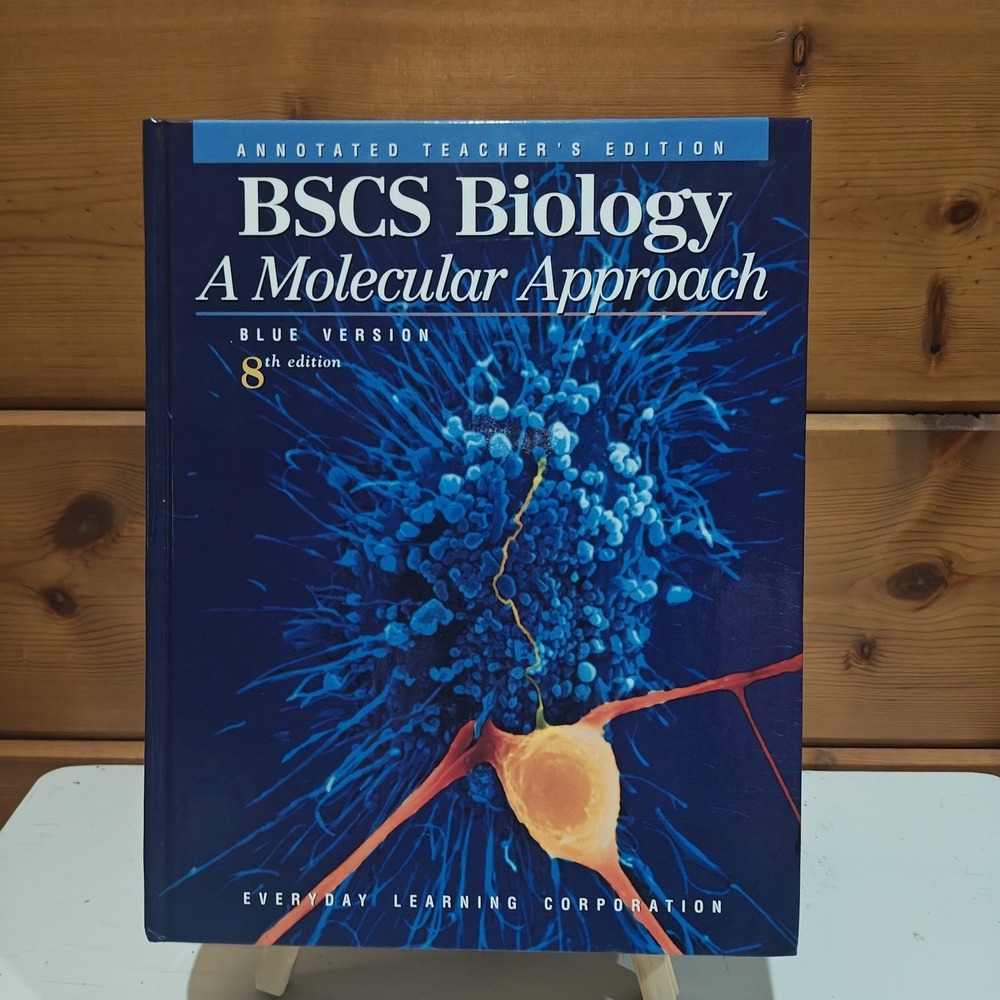 BSCS BIOLOGY, TEACHER EDITION 2000 By Jon Greenberg **Excellent** 9780538694087